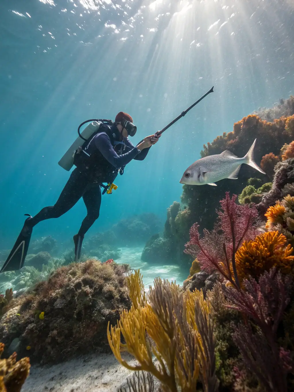 A captivating image of a PG fishing game, highlighting the underwater environment and various fish species.
